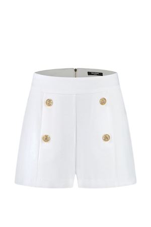 bermuda con lavorazione bottoni BALMAIN PARIS KIDS | BY6B69J0371100OR